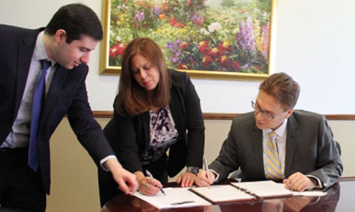 Photo of attorneys at Licata & Yeremenko, APLC